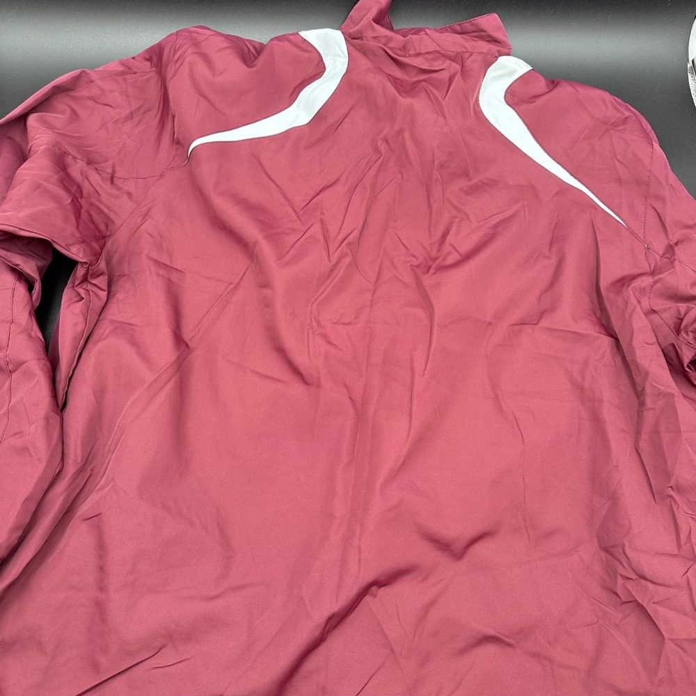 Mens Sport Tek Pullover Jacket XL Burgundy Schwan's Windbreaker Lightweight - Picture 7 of 13